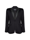 Blazer smoking masculino - Preto