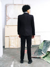 Blazer smoking masculino - Preto