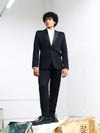 Blazer smoking masculino - Preto