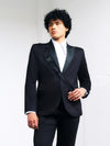 Blazer smoking masculino - Preto