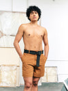 Shorts pesquisador - Caramelo